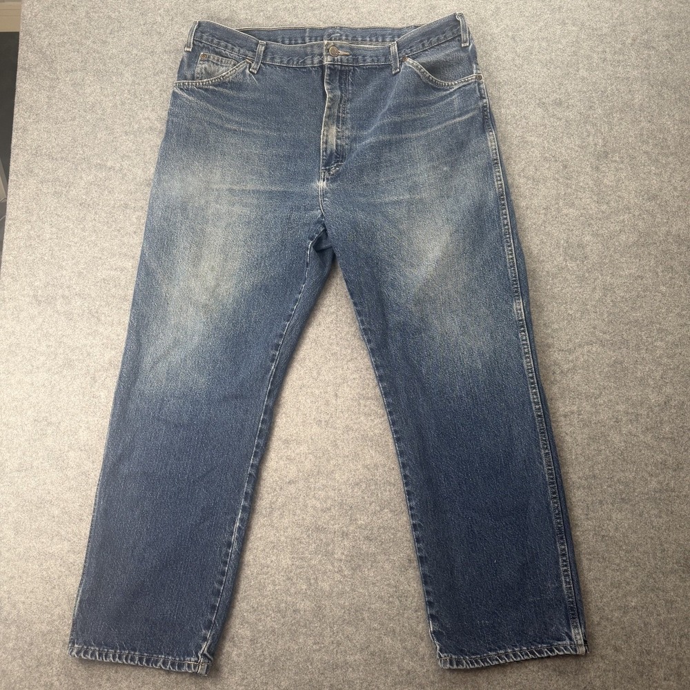 Dickies Men's Jeans W40 L30 Blue Denim Straight Fit Workwear